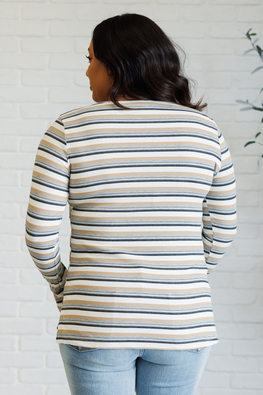 East Coast Breeze Striped Top