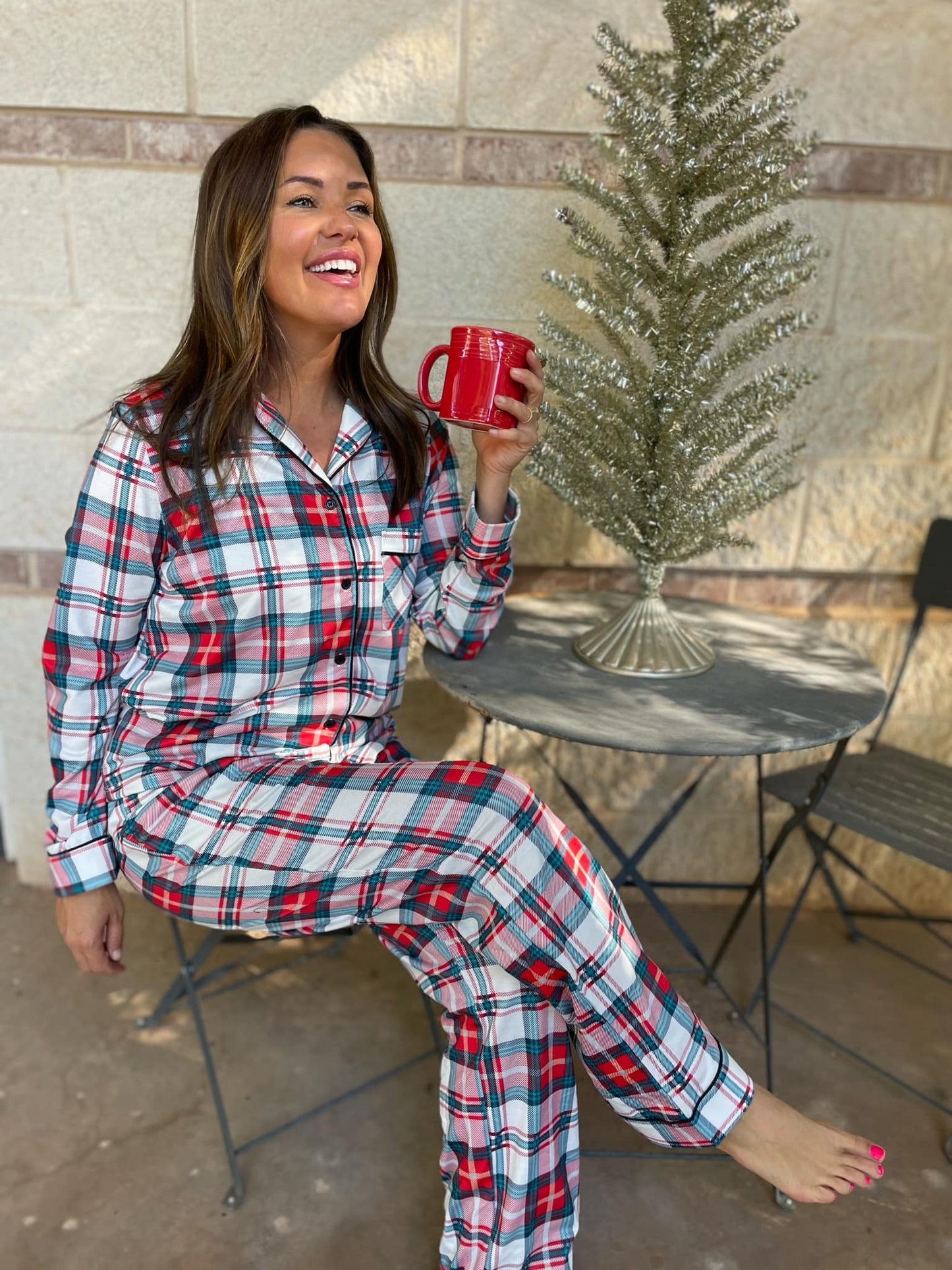 Holiday Plaid Pajama Set