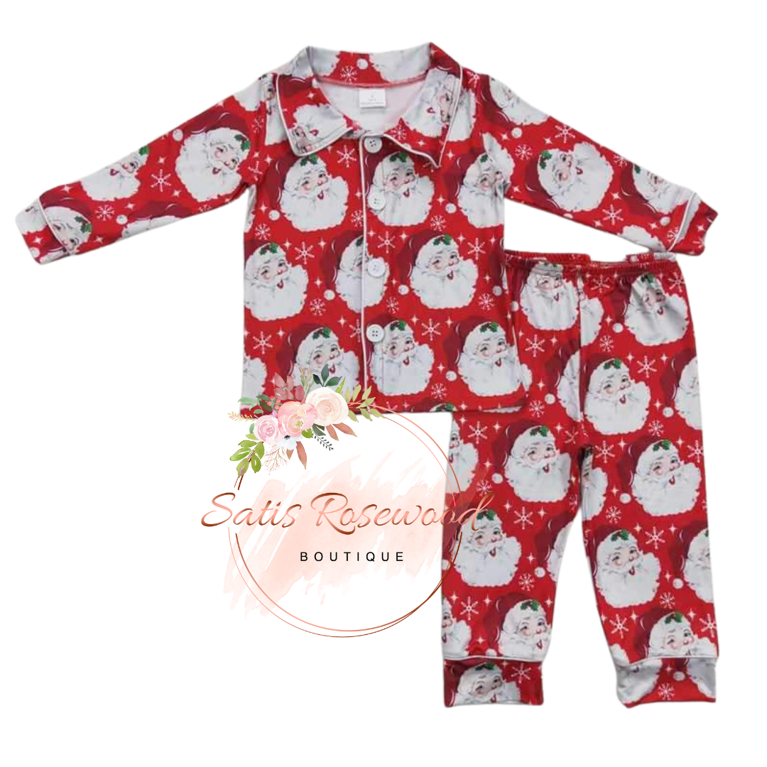 KIDS PREORDER: Cute Red Santa Set