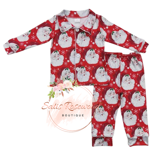 KIDS PREORDER: Cute Red Santa Set