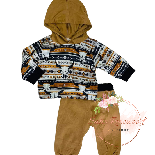 KIDS PREORDER: Longhorn Pant Set