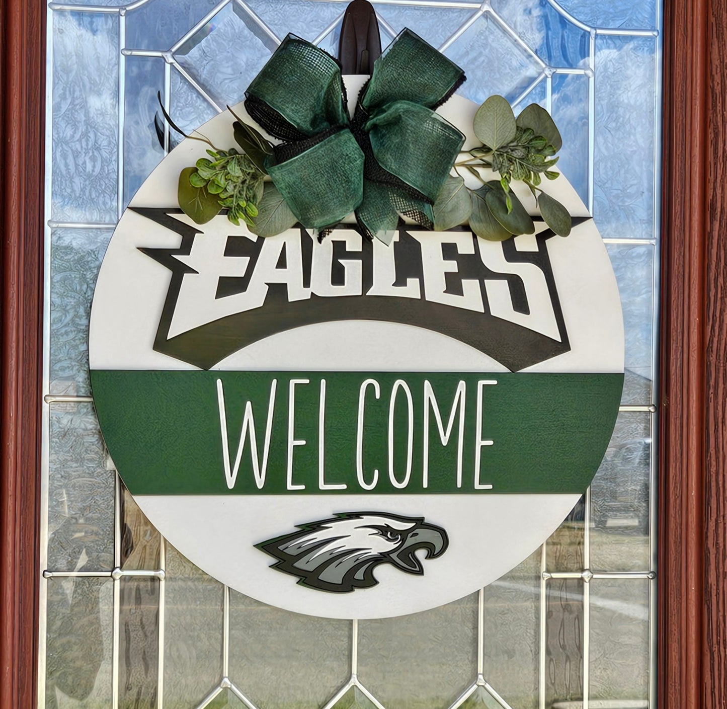 18" Eagles Door Hanger