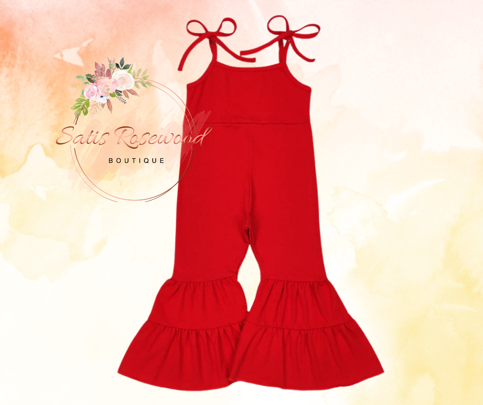 KIDS PREORDER: Solid Colored Jumpsuit in 5 Colors